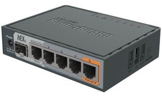 MikroTik RouterBOARD RB760iGS, hEX S, 5xGLAN, SFP, USB, L4, PSU
