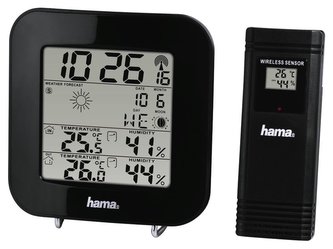 HAMA meteostanice EWS-200/ černá