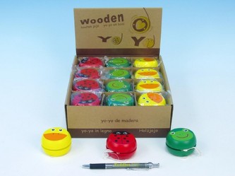 Jojo zvířátko dřevo 3 druhy