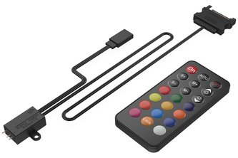 SilentiumPC Nano Reset ARGB Kit s dálkovým ovládáním