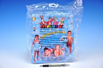 KMS Sada Čtyřlístek - bazén 122x25cm+kruh 50cm+míč 50cm v sáčku