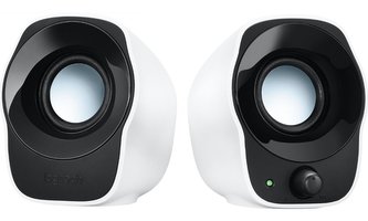 Logitech repro Stereo Speakers Z120/ 2.0/ 1,2W/ 3.5 mm jack/ USB/ bílé
