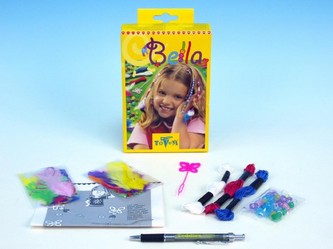 Korálky do vlasů Bella v krabici