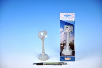 Rychlostní radar 12cm na baterie se zvukem se světlem v krabičce