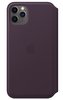 Apple iPhone 11 Pro Max Leather Folio - Aubergine