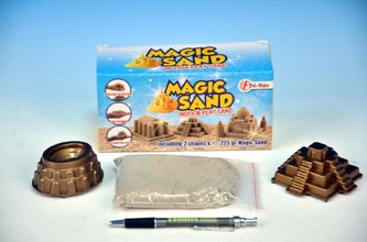 Magický písek 225g + 2 formičky v krabici