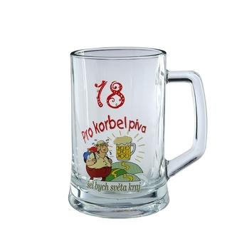 PUB pivní 0,5l - VÝROČKA 18