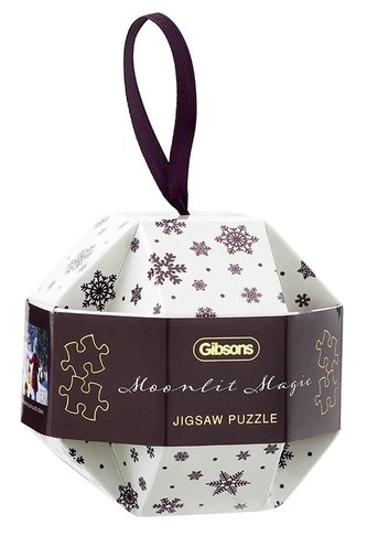 Puzzle 200 Magiczne święta bombka na choinkę G3