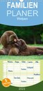 Welpen 2022 - Familienplaner hoch (Wandkalender 2022 , 21 cm x 45 cm, hoch)