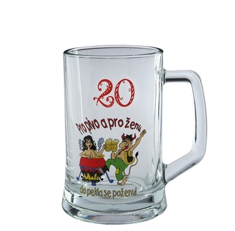 PUB pivní 0,5l - VÝROČKA 20