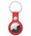Apple AirTag Leather Key Ring - kožená klíčenka červená
