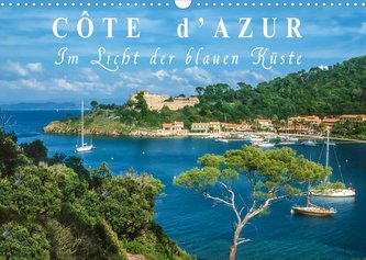 Cote d'Azur - Im Licht der blauen Küste (Wandkalender 2022 DIN A3 quer)