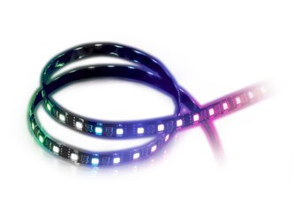 AKASA LED pásek RGBW VEGAS MBW / AK-LD06-50RB / 30x LED / 9x magnet / 12V / 50cm / multicolor
