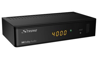 STRONG DVB-S/S2 set-top-box SRT 7009/ s displejem/ Full HD/ EPG/ USB/ HDMI/ LAN/ SCART/ SAT IN/ SPDIF/ černý