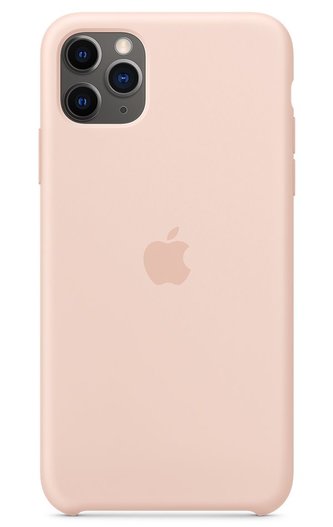 Apple iPhone 11 Pro Max Silicone Case - Pink Sand