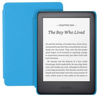 AMAZON e-book reader Kindle Kids Edition 2019/ 6\" E-ink displej/ 8GB/ Wi-Fi/ modrá