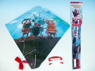 Drak Včelí medvídci plast 62x62cm v sáčku