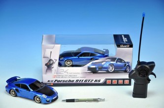 Auto RC Porsche 911 GT2 RS kov 17cm na vysílačku na baterie v krabici
