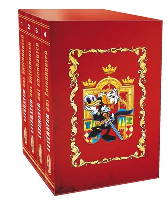 Disney: Lustiges Taschenbuch Literatur Bestseller (4 Bände i