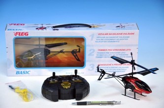 Vrtulník RC Fleg Basic 20cm na dálkové ovládání na baterie v krabici