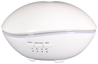 Aroma difuzer SIXTOL STONE bílý lesk