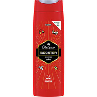 Old Spice Sprchový gel na tělo i vlasy Booster (Shower Gel + Shampoo) 400 ml man