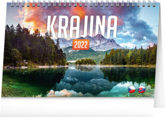 Stolní kalendář Krajina CZ/SK 2022