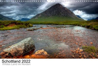 Schottland 2022 - Wildes Land im Norden (Wandkalender 2022 DIN A3 quer)
