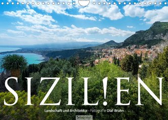 Sizilien - Landschaft und Architektur (Wandkalender 2022 DIN A4 quer)