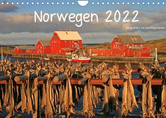 Norwegen 2022 (Wandkalender 2022 DIN A4 quer)