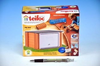 Stavebnice Teifoc Garáž v krabici 18x15x8cm