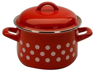 hrnec + poklice pr.24cm 7l PUNTÍK ČRV