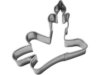 vykraj. cukr. SVÍČKA nerez (10ks)