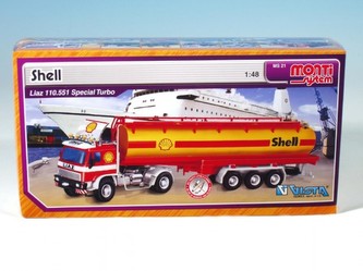 Stavebnice Monti 21 Shell Liaz 1:48 v krabici 31,5x16,5x7,5cm