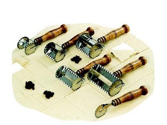 rádýlko 3cm pásky nerez+dřev.rukojeť