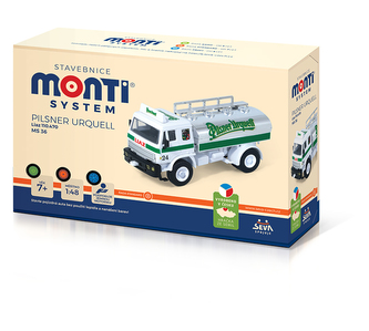 Stavebnice Monti 36 Pilsner Urguell Liaz 1:48 v krabici 22x15x6cm