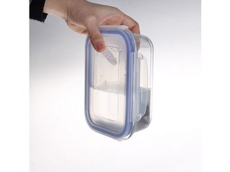 dóza obdél. 0,64l 17,7x13,4x6,4cm skl.+PP víčko