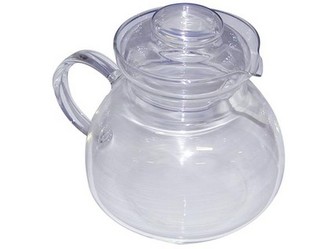 konvice MARTA 1,5l víčko skl., rukojeť skl.