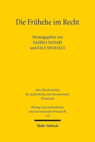 Die Frühehe im Recht