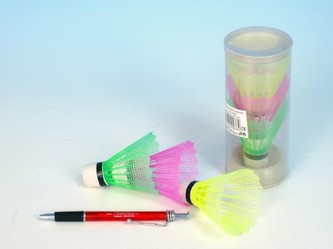Míčky na badminton Extra barevné 3ks v dóze