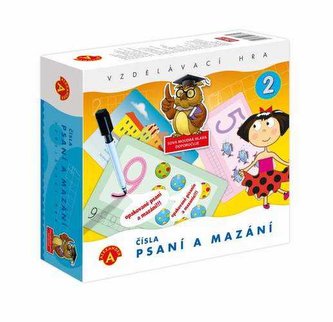 Čísla Psaní a mazání 2 didaktická společenská hra v krabici 19x18x5cm Čísla Psaní a mazání 2 didaktická společenská hra v krabici 19x18x5cm
