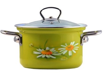 hrnec BELIS DAISY 20cm 3,6l se skleněnou poklicí