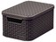 box úložný RATTAN 29x20x14cm (S) s víkem, STYLE2, PH HN