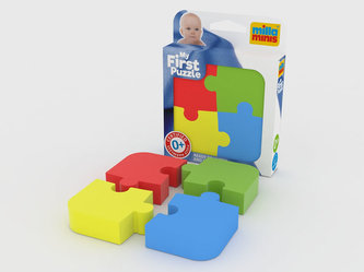 Moje první puzzle pěna 10x10cm (lze mixovat s vkládačkami)