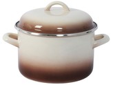 hrnec + poklice pr.24cm 6,75l CAPUCCINO