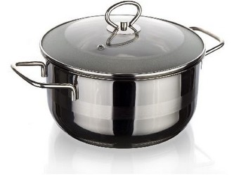 hrnec 20cm se skl.poklicí 3l nerez MATTE NEW LINE indukce