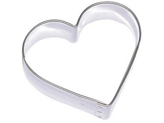 vykraj. cukr. SRDÍČKO nerez (10ks)