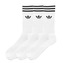 Adidas SOLID CREW SOCK CREW SOCKS | WHITE/BLACK | 3134