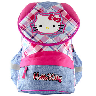 Školní batoh Hello Kitty motiv jeans