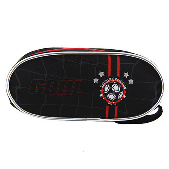 Školní penál Target Goal, barva černá